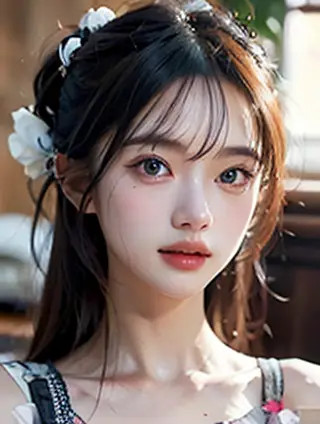 传统服饰与晨曦：交织的时光之线